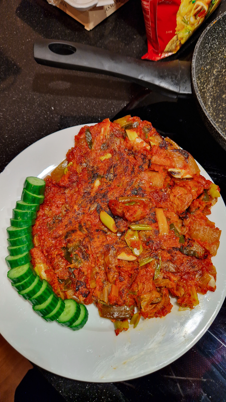 Recipe – Vegan Kimchi Pancake